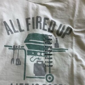 Life Is Good White and Gray Men’s Shirt-Brand New-XL